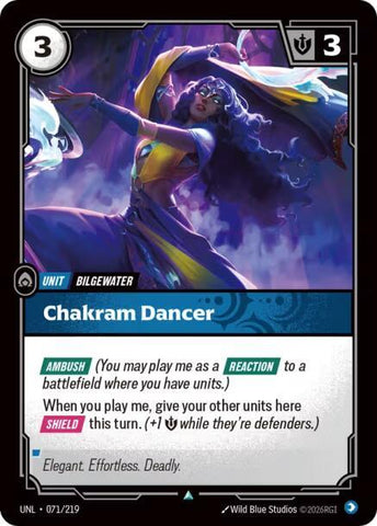 Chakram Dancer - Unleashed (UNL)(071/219)