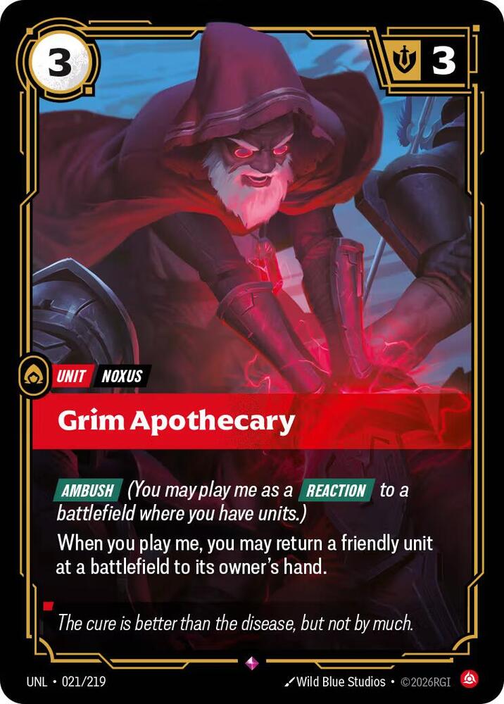 Grim Apothecary - Unleashed (UNL) (021/219)
