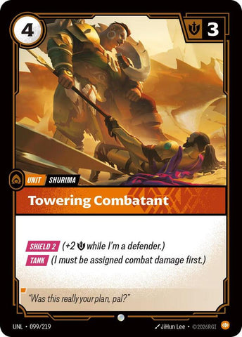 Towering Combatant - Unleashed (UNL)(099/219)