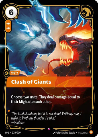 Clash of Giants - Unleashed (UNL) (110/219)