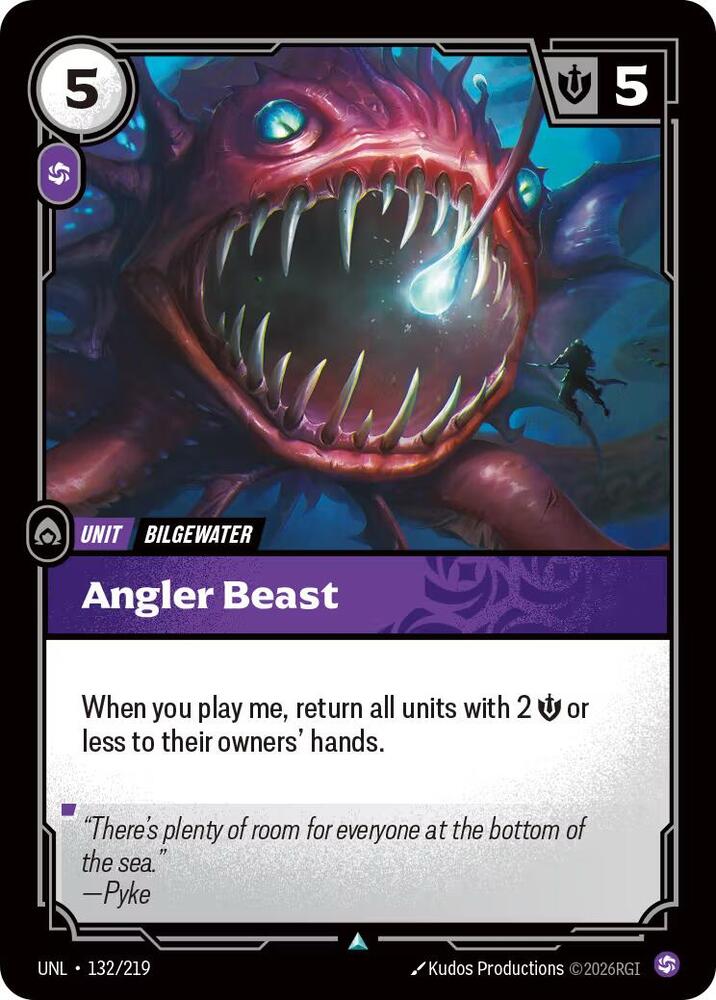 Angler Beast - Unleashed (UNL)(132/219)