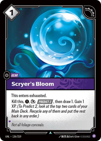 Scryer's Bloom - Unleashed (UNL)(136/219)