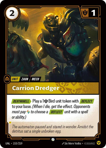 Carrion Dredger - Unleashed (UNL)(153/219)