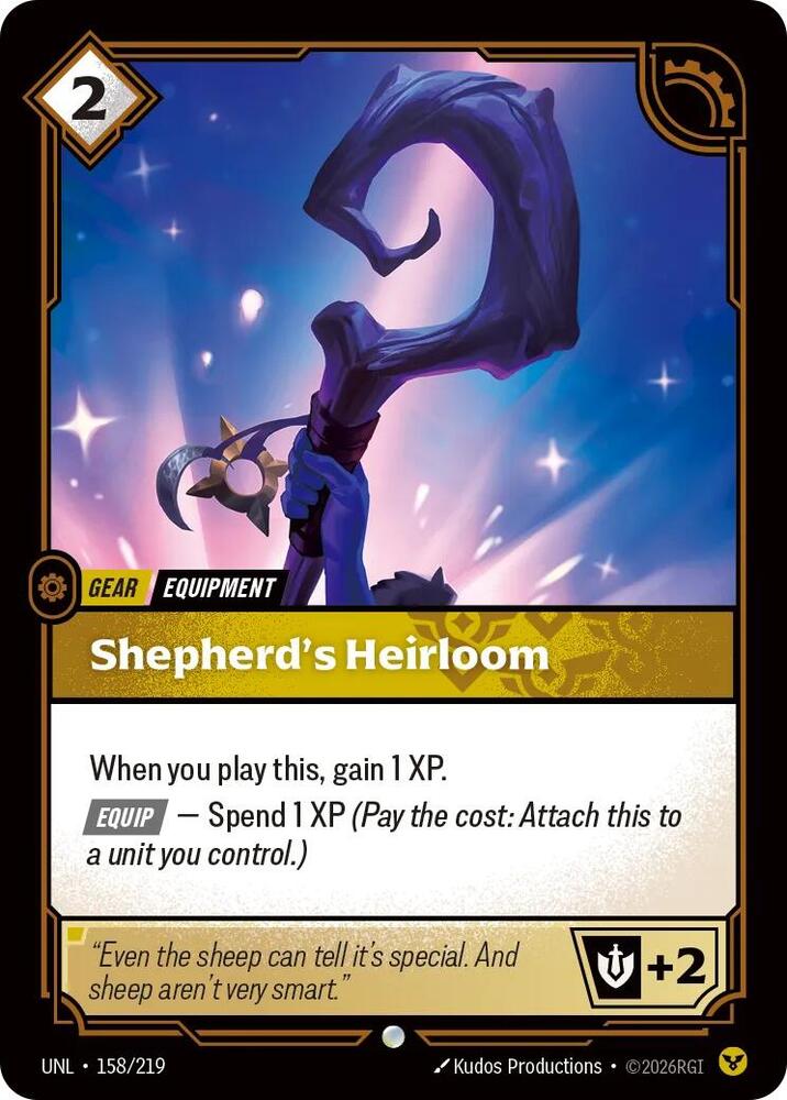 Shepherd's Heirloom - Unleashed (UNL)(158/219)