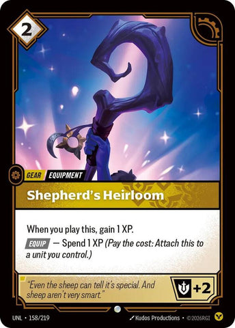 Shepherd's Heirloom - Unleashed (UNL)(158/219)