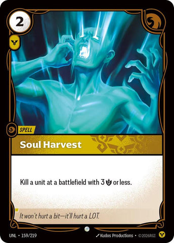 Soul Harvest - Unleashed (UNL)(159/219)