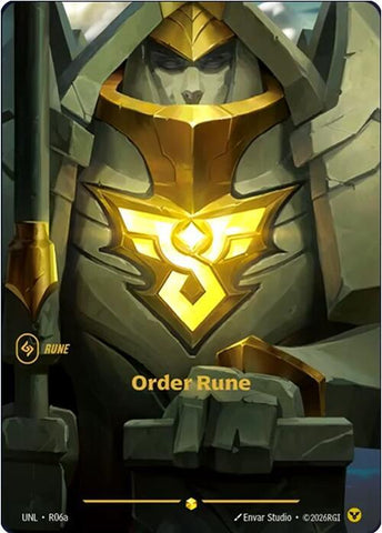 Order Rune (R06a) - Unleashed (UNL) (R06a)