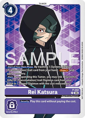 Rei Katsura [P-242] (Official Store Tournament 2026 Vol. 3 Participant) [Promotional Cards]