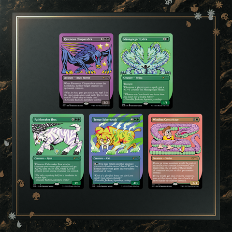 Secret Lair: Drop Series - Crocodile Jackson's Monstrous Menagerie.