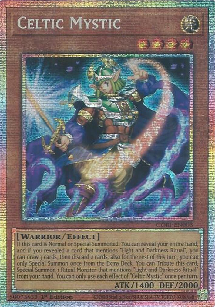 Celtic Mystic (Starlight Rare) [CORI-EN003] Starlight Rare