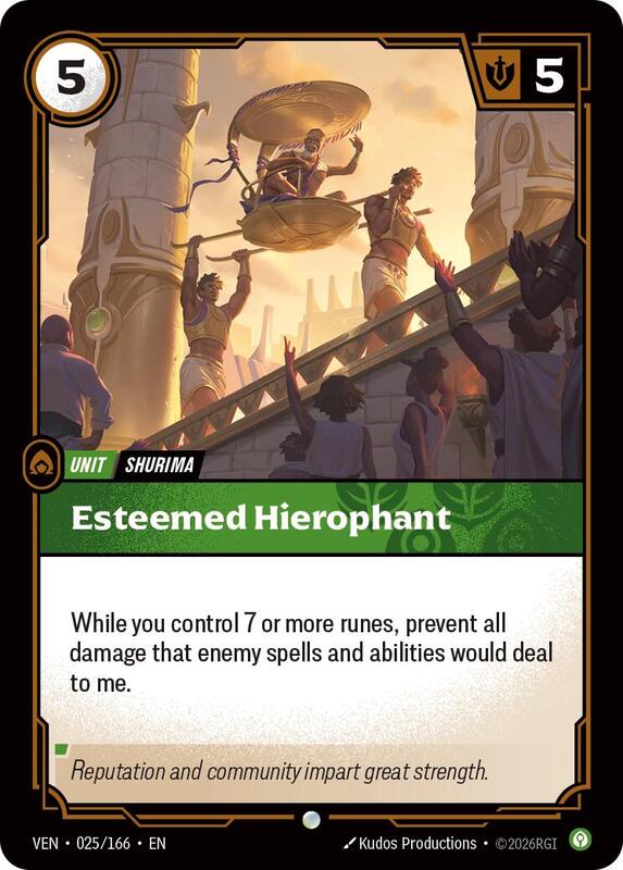 Esteemed Hierophant - Vendetta (VEN) (025/166)