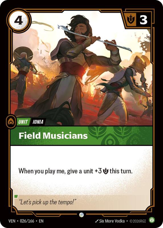 Field Musicians - Vendetta (VEN) (026/166)