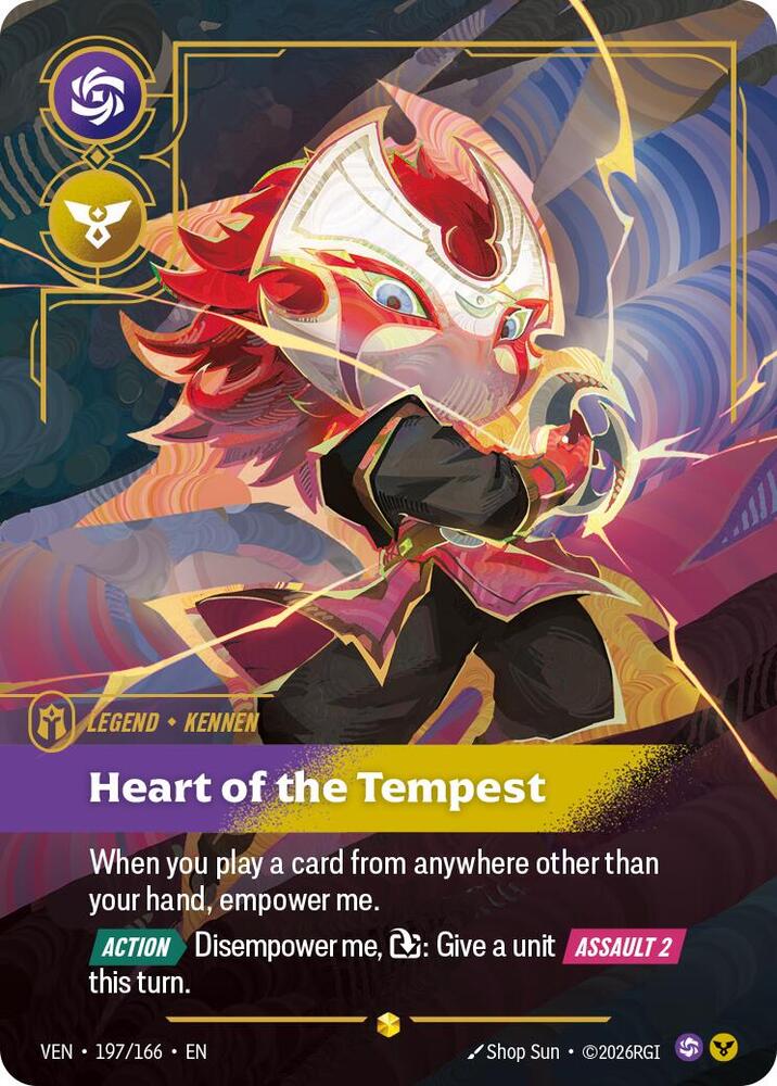Kennen - Heart of the Tempest (Overnumbered) - Vendetta (VEN) (197/166)