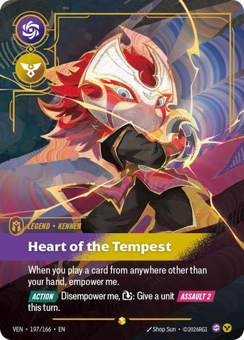 Kennen - Heart of the Tempest (Overnumbered) - Vendetta (VEN) (197/166)