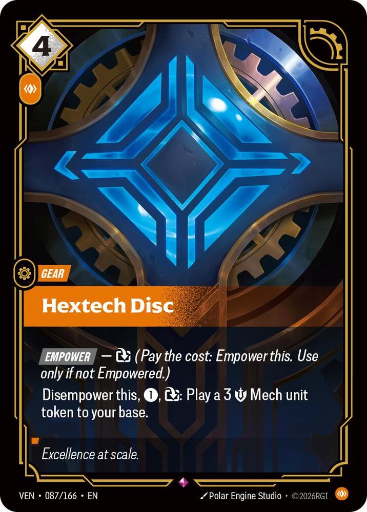 Hextech Disc - Vendetta (VEN) (087/166)