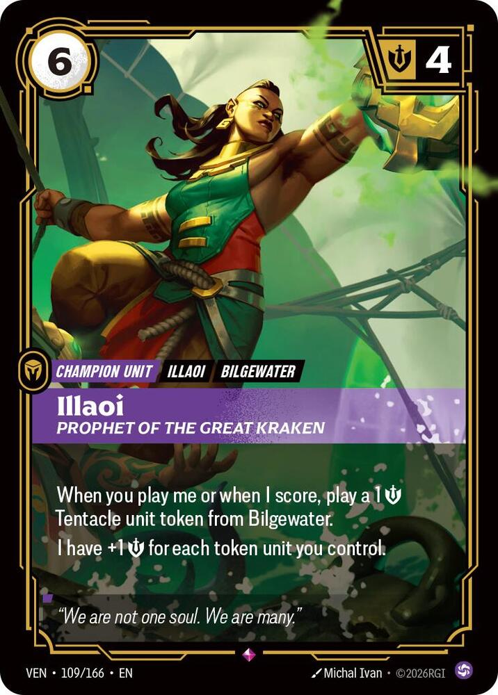 Illaoi, Prophet of the Great Kraken - Vendetta (VEN) (109/166)