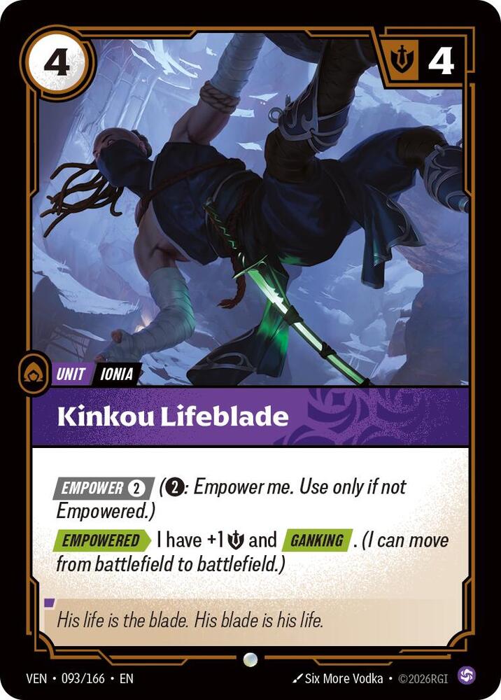 Kinkou Lifeblade - Vendetta (VEN) (093/166)
