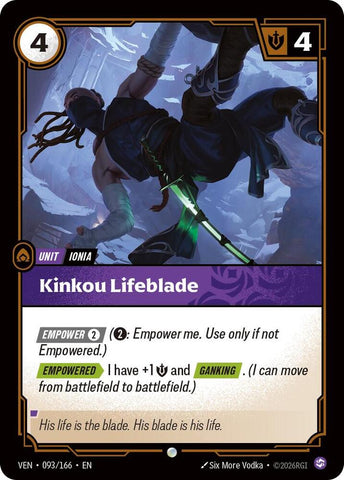 Kinkou Lifeblade - Vendetta (VEN) (093/166)