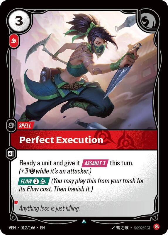 Perfect Execution - Vendetta (VEN) (012/166)
