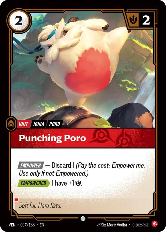 Punching Poro - Vendetta (VEN) (007/166)