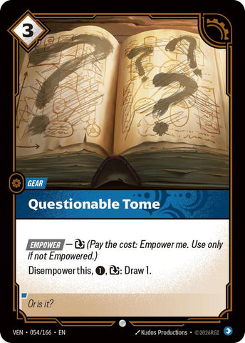 Questionable Tome - Vendetta (VEN) (054/166)
