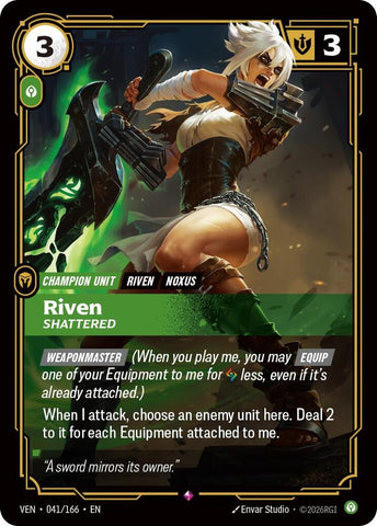 Riven, Shattered - Vendetta (VEN) (041/166)
