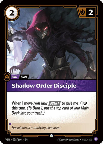 Shadow Order Disciple - Vendetta (VEN) (095/166)