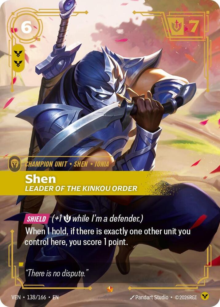 Shen, Leader of the Kinkou Order - Vendetta (VEN) (138/166)