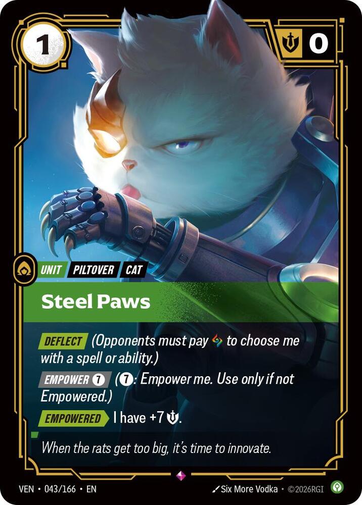 Steel Paws - Vendetta (VEN) (043/166)