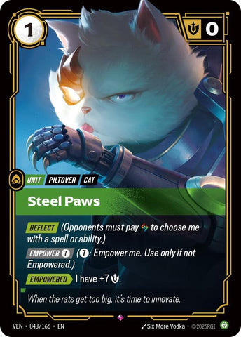 Steel Paws - Vendetta (VEN) (043/166)