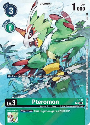 Pteromon [P-131] (Digimon Liberator D-Storage Set) [Promotional Cards]