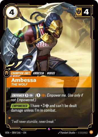 Ambessa, The Wolf - Vendetta (VEN) (084/166)