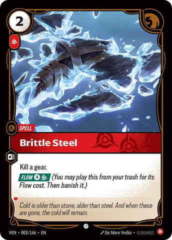 Brittle Steel - Vendetta (VEN) (003/166)