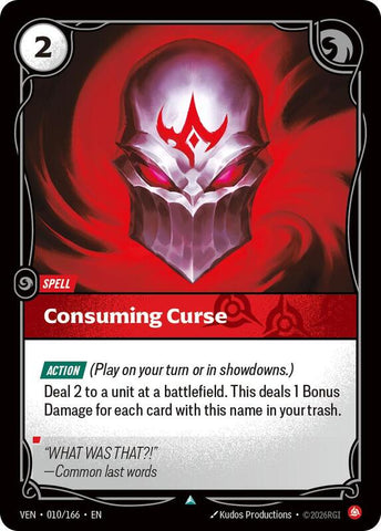 Consuming Curse - Vendetta (VEN) (010/166)