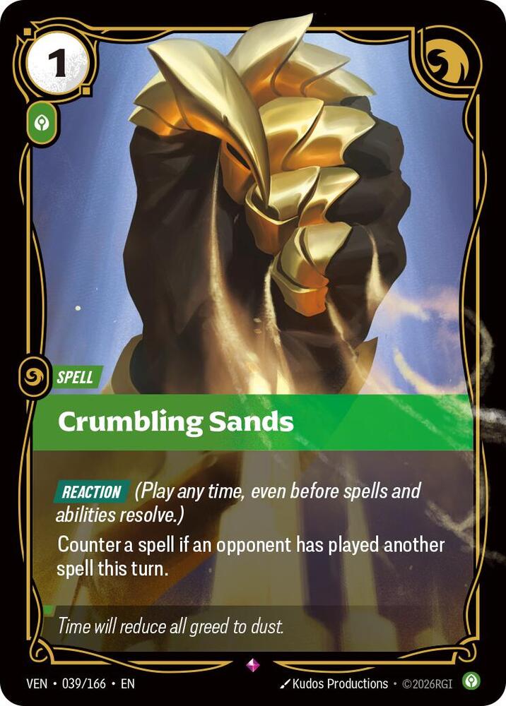 Crumbling Sands - Vendetta (VEN) (039/166)