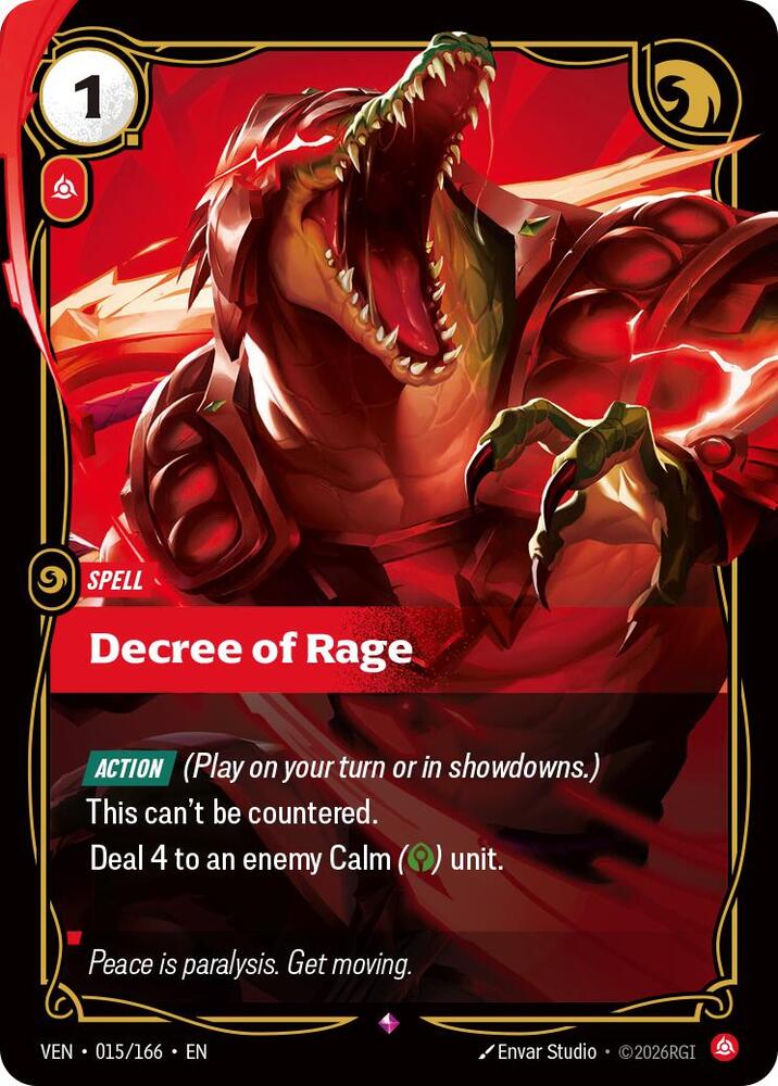 Decree of Rage - Vendetta (VEN) (015/166)