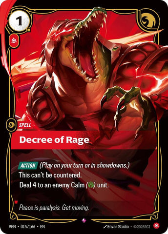 Decree of Rage - Vendetta (VEN) (015/166)
