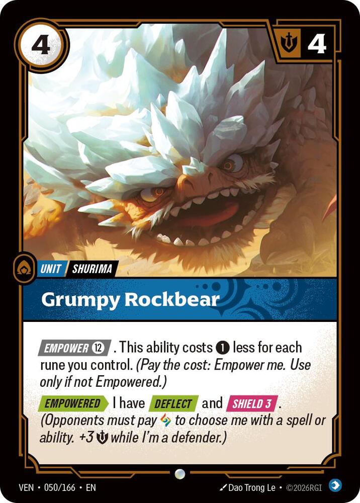 Grumpy Rockbear - Vendetta (VEN) (050/166)