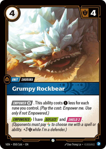 Grumpy Rockbear - Vendetta (VEN) (050/166)