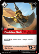 Pendulum Blade - Vendetta (VEN) (011/166)
