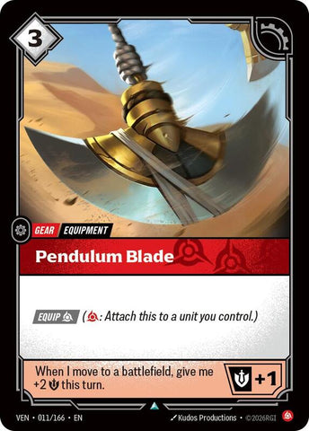 Pendulum Blade - Vendetta (VEN) (011/166)