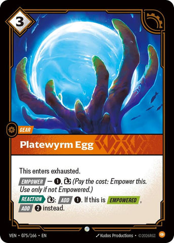 Platewyrm Egg - Vendetta (VEN) (075/166)