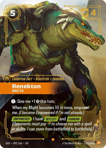 Renekton, Brute - Vendetta (VEN) (092/166)