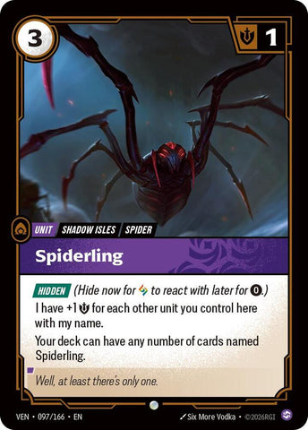 Spiderling - Vendetta (VEN) (097/166)