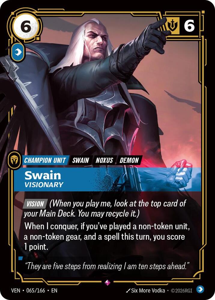 Swain, Visionary - Vendetta (VEN) (065/166)