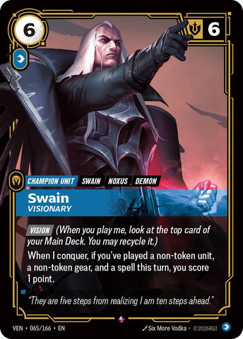 Swain, Visionary - Vendetta (VEN) (065/166)