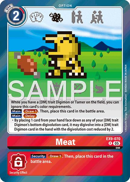 Meat [EX9-070] [Limited Card Pack -Final Crest-]
