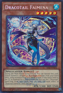 Dracotail Faimena (Emblazoned Secret Rare) [26LP-EN002] Secret Rare