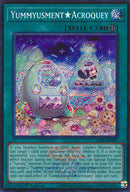 YummyusmentAcroquey (Emblazoned Secret Rare) [26LP-EN007] Secret Rare