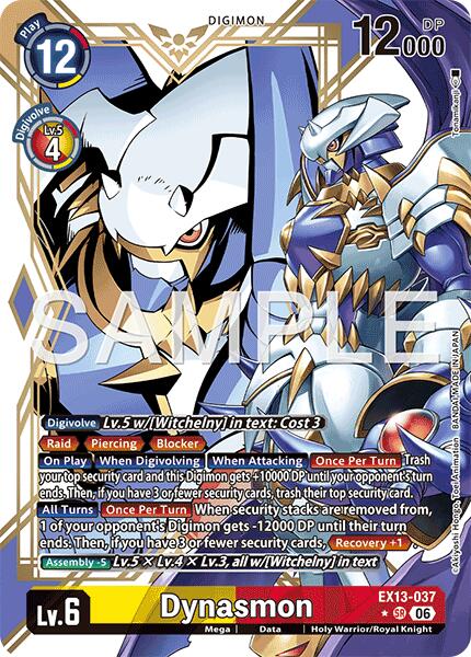 Dynasmon [EX13-037] (Alternate Art) [Chivalrous XIII]